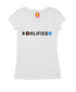 Quirkipedia Kohlified Verified Cricket     Womens Tshirts